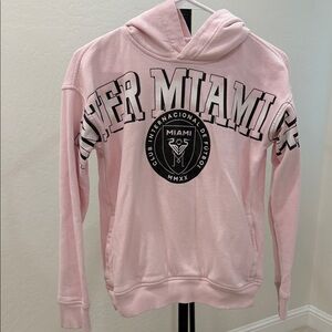 abercrombie kids Pink Miami Graphic Hoodie